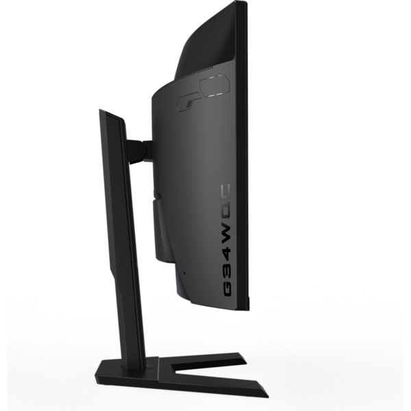 Monitor LED Gigabyte Curbat G34WQC 34 inch QHD, 1ms, 144 Hz, VA, 120% sRGB, Boxe, Negru