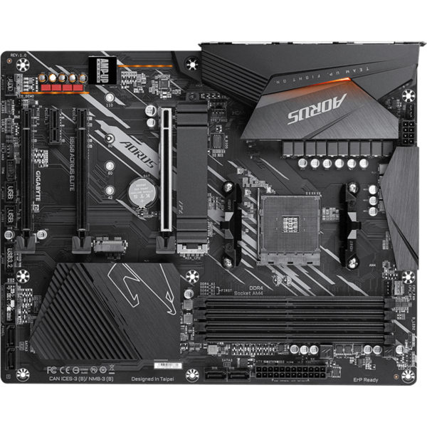 Placa de baza Gigabyte B550 AORUS ELITE Socket AM4