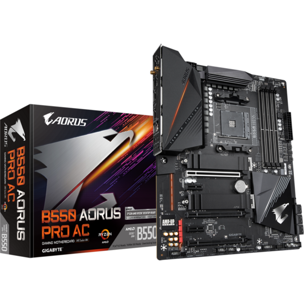 Placa de baza Gigabyte B550 AORUS PRO AC Socket AM4