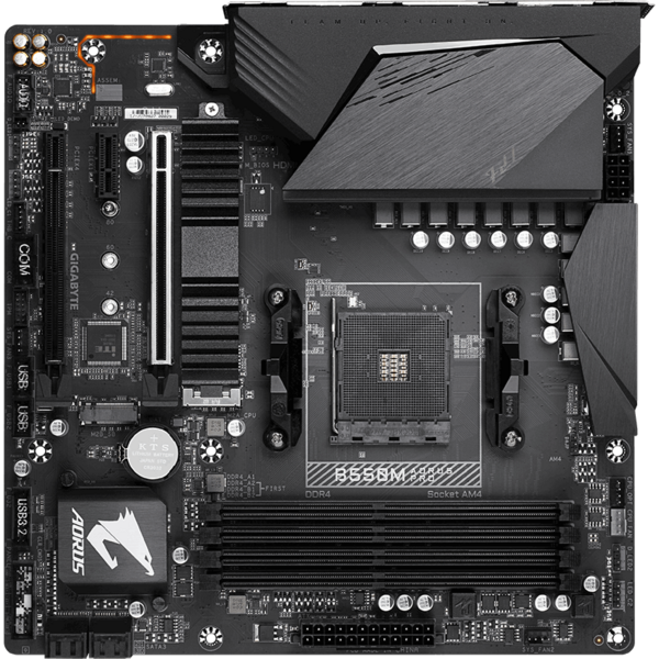 Placa de baza Gigabyte B550M AORUS PRO Socket AM4