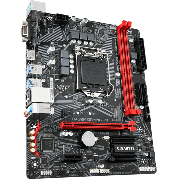 Placa de baza Gigabyte B460M GAMING HD Socket 1200