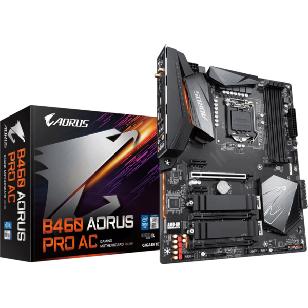 Placa de baza Gigabyte B460 AORUS PRO AC Socket 1200