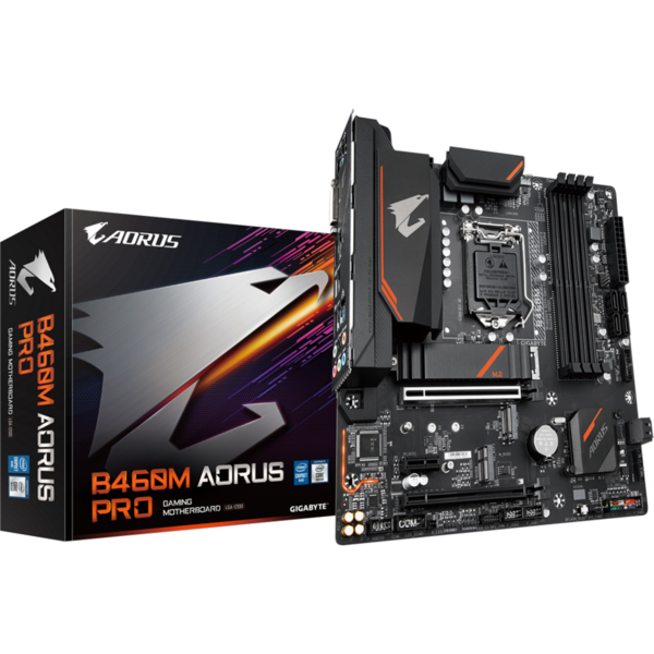 Placa de baza Gigabyte B460M AORUS PRO Socket 1200