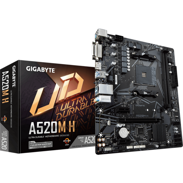 Placa de baza Gigabyte A520M H Socket AM4