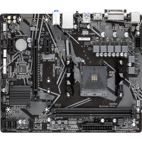 Placa de baza Gigabyte A520M H Socket AM4