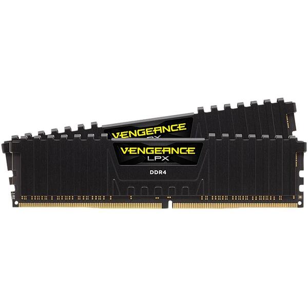 Memorie Corsair Vengeance LPX Black 32GB DDR4 3600MHz CL18 Kit Dual Channel