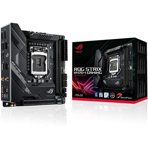 Placa de baza Asus ROG STRIX H470-I GAMING Socket 1200