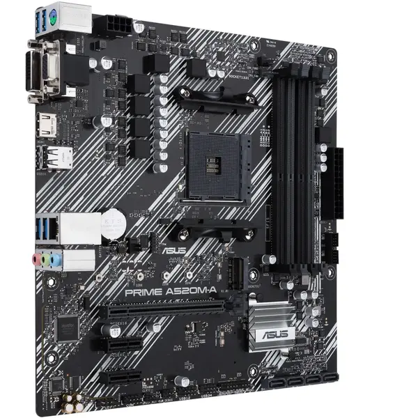 Placa de baza Asus PRIME A520M-K Socket AM4