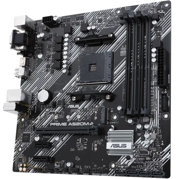 Placa de baza Asus PRIME A520M-K Socket AM4