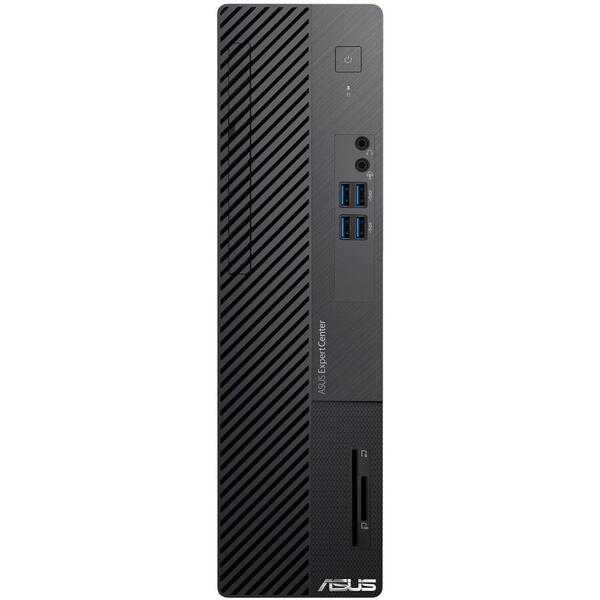 Sistem Brand Asus ExpertCenter D500SA SFF Intel Core i7-10700, 8GB, 512GB SSD, Intel UHD Graphics 630, Win10 Pro, Negru