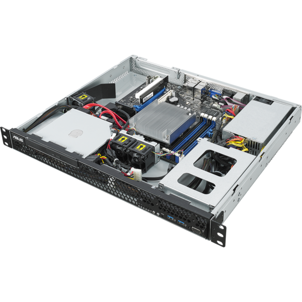 Server Brand Asus RS100-E10-PI2 Rack 1U No CPU, No RAM, No HDD, Intel C242, No PSU, No OS