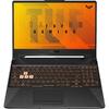 Laptop Asus TUF F15 FX506LI, 15.6 inch FHD 144Hz, Intel Core i7-10870H, 8GB DDR4, 512GB SSD, GeForce GTX 1650 Ti 4GB, Bonfire Black
