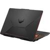 Laptop Asus TUF F15 FX506LI, 15.6 inch FHD 144Hz, Intel Core i7-10870H, 16GB DDR4, 1TB SSD, GeForce GTX 1650 Ti 4GB, Bonfire Black