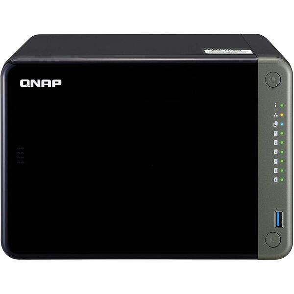 NAS Qnap TS-653D-8G 6 Bay, Negru