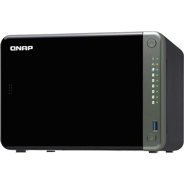 NAS Qnap TS-653D-4G 6 Bay, 4GB, Negru