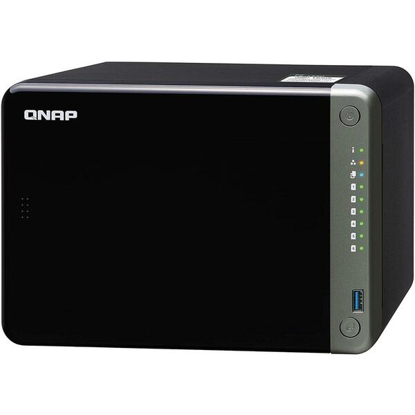 NAS Qnap TS-653D-8G 6 Bay, Negru