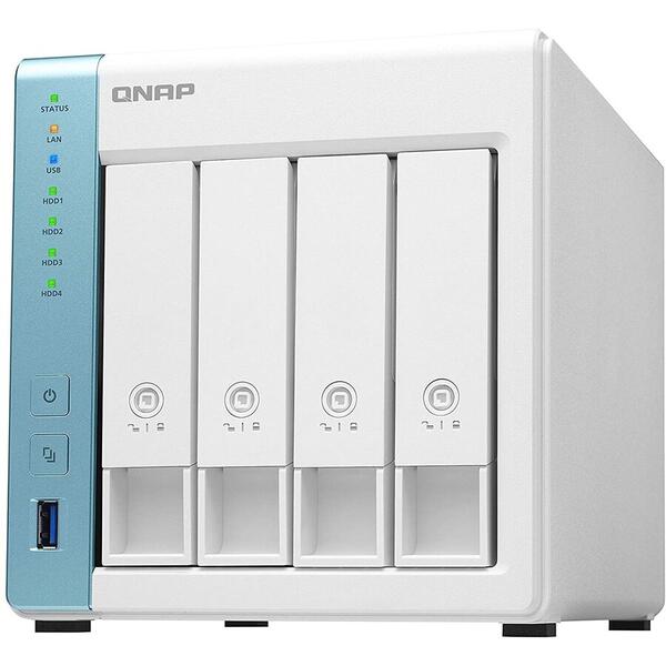 NAS Qnap TS-431P3-2G, 4 Bay, 2GB Alb