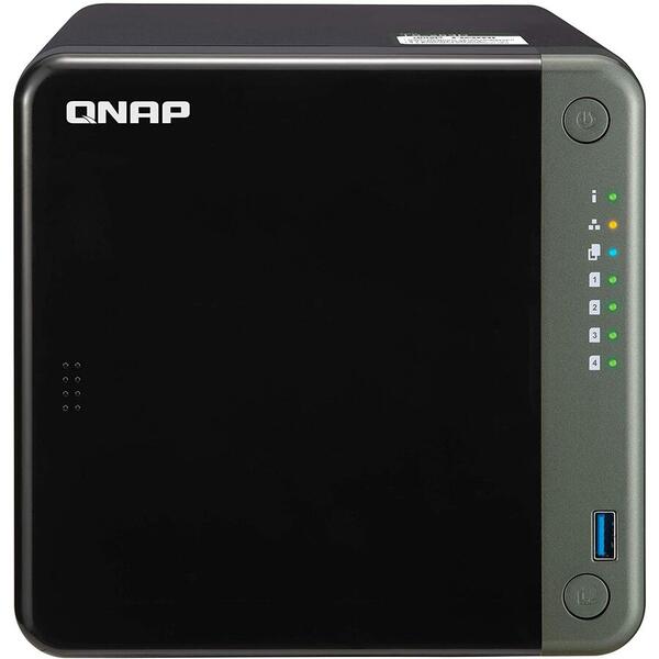 NAS Qnap TS-453D-4G, 4 Bay, 4GB, Negru