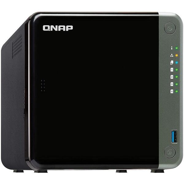 NAS Qnap TS-453D-8G 4 Bay, 8GB, Negru