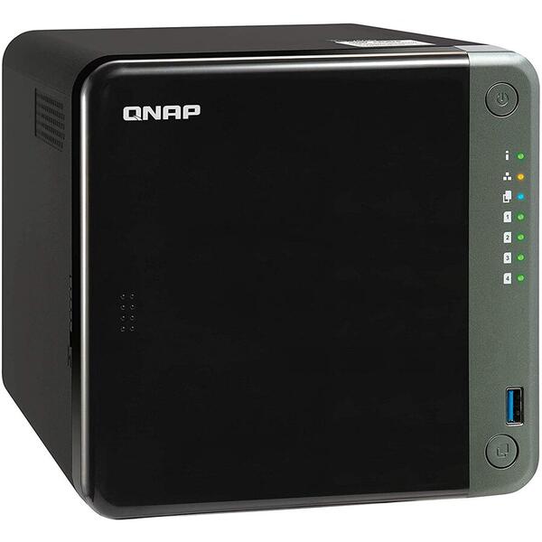 NAS Qnap TS-453D-8G 4 Bay, 8GB, Negru