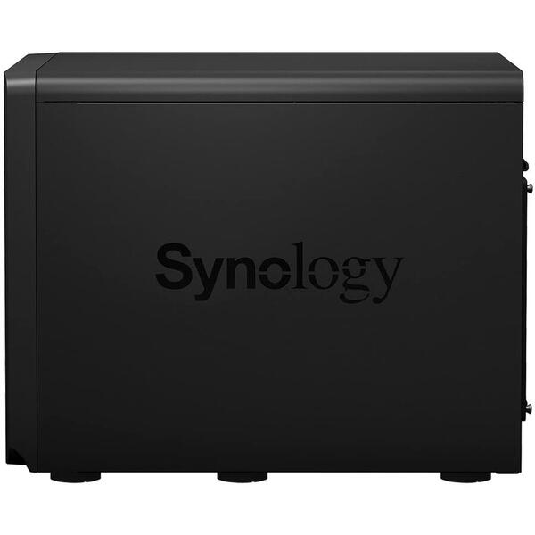 NAS Synology Disk Station DS2419+, 12 Bay, 4GB, Negru