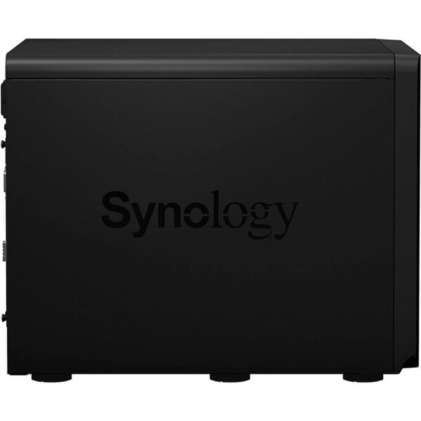 NAS Synology Disk Station DS2419+, 12 Bay, 4GB, Negru