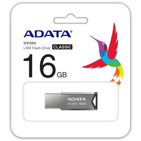 Memorie USB A-DATA UV250 16GB USB 2.0 Silver