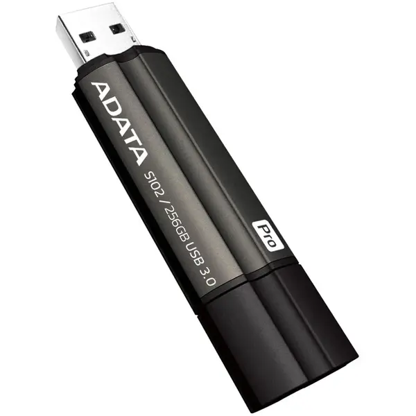 Memorie USB A-DATA S102 Pro Advanced 256GB USB 3.1 Gri