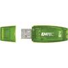Memorie USB EMTEC C410 Color Mix 2.0 64GB USB 2.0, Green