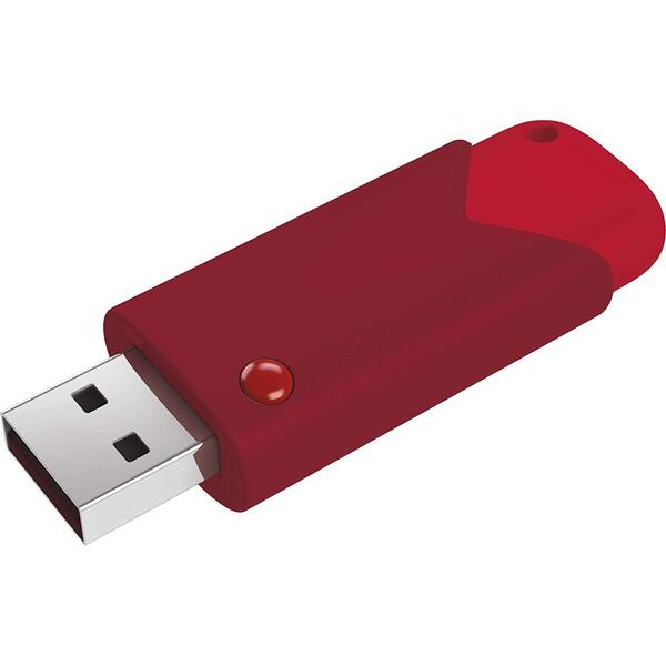 Memorie USB EMTEC B100 Click Fast 3.1 256GB, USB 3.0 Red