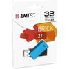 Memorie USB EMTEC C350 Brick 2.0 32GB USB 2.0 Blue