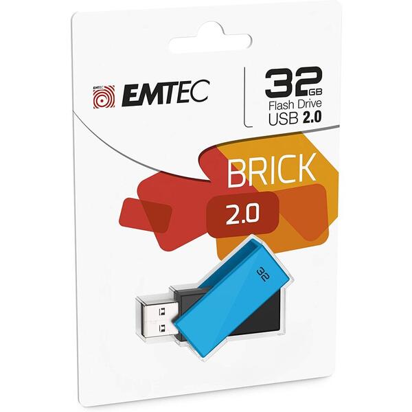 Memorie USB EMTEC C350 Brick 2.0 32GB USB 2.0 Blue