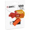 Memorie USB EMTEC C350 Brick 2.0 128GB USB 2.0 Orange