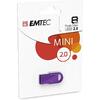 Memorie USB EMTEC D250 Mini 2.0 8GB USB 2.0 Violet