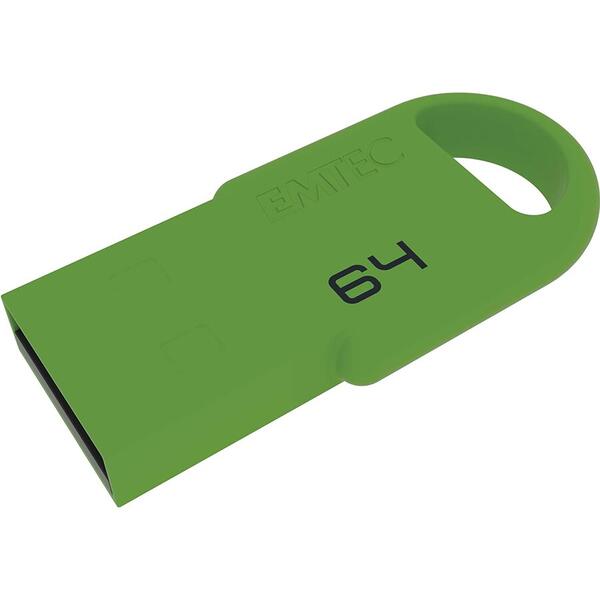 Memorie USB EMTEC D250 Mini 2.0 64GB USB 2.0 Green