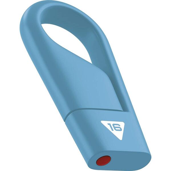 Memorie USB EMTEC D200 Hang 2.0 16GB USB 2.0 Blue