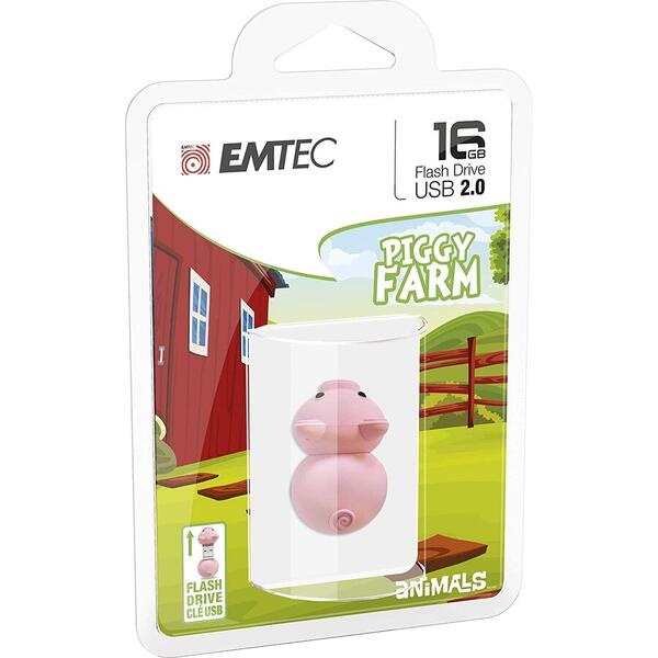 Memorie USB EMTEC M319 Piggy Farm 16GB USB 2.0