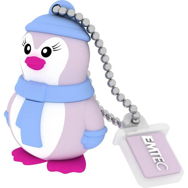 Memorie USB EMTEC M336 Lady Penguin 16Gb USB 2.0