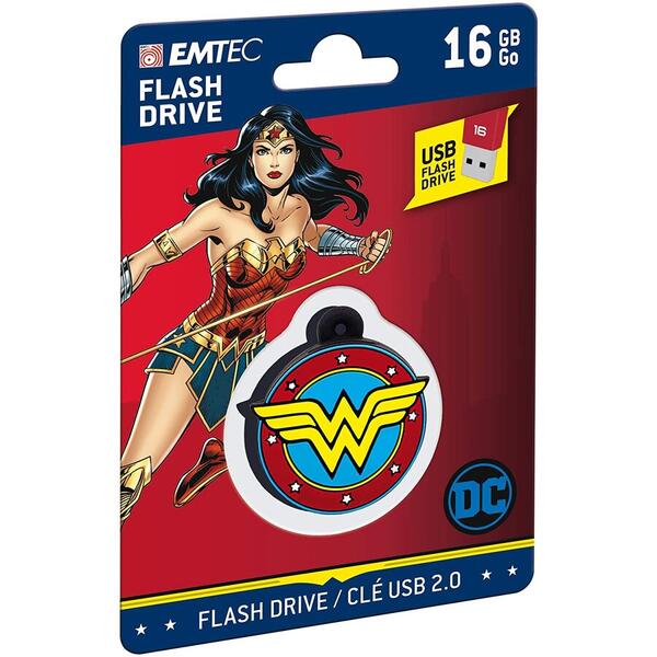 Memorie USB EMTEC DC Comics Collector Wonderwoman 16GB USB 2.0