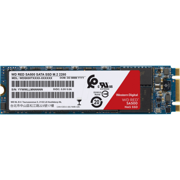 SSD WD Red SA500 2TB SATA 3 M.2 2280