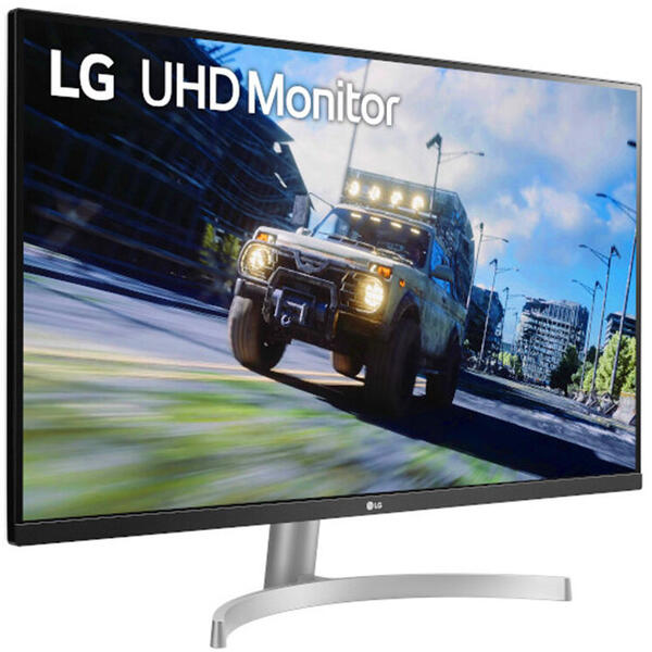 Monitor LED LG 32UN500-W 31.5 inch, UHD 4K, 4ms, White