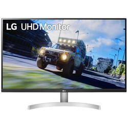 Monitor LED LG 32UN500-W 31.5 inch, UHD 4K, 4ms, White