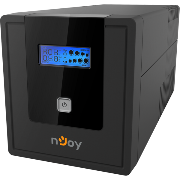 UPS nJoy Cadu 1000, Line interactive, 1000 VA, 600 W, 2 x Schuko