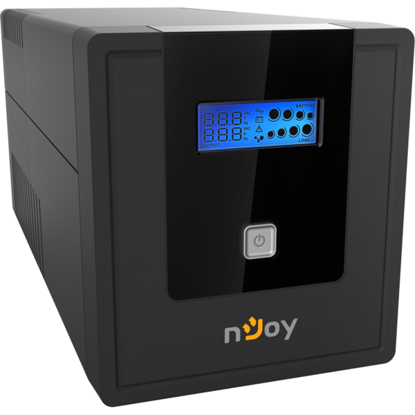 UPS nJoy Cadu 1000, Line interactive, 1000 VA, 600 W, 2 x Schuko