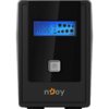 UPS nJoy Cadu 650, Line interactive, 600 VA, 360 W, Tower,  2 x Schuko