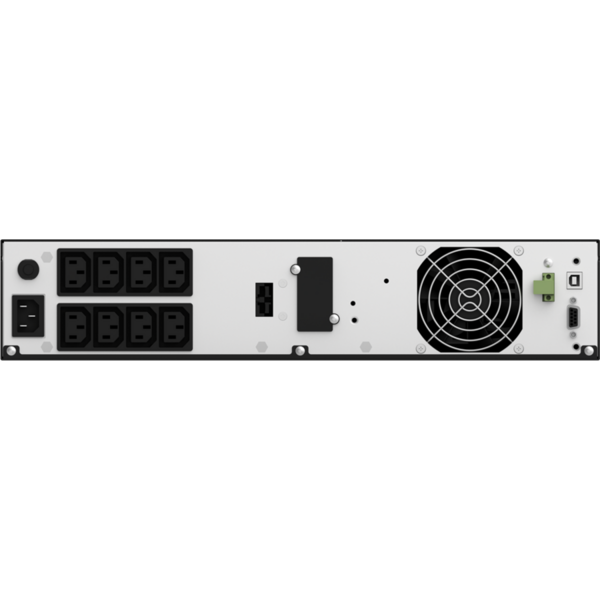 UPS nJoy Aster 2000, Online dubla conversie, 2000 VA, 1800 W, Sinusoida pura, Rack/Tower