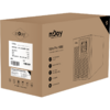 UPS nJoy Echo Pro 1000, Online dubla conversie, 1000 VA, 800 W, Sinusoida pura, Tower, 3 x Schuko