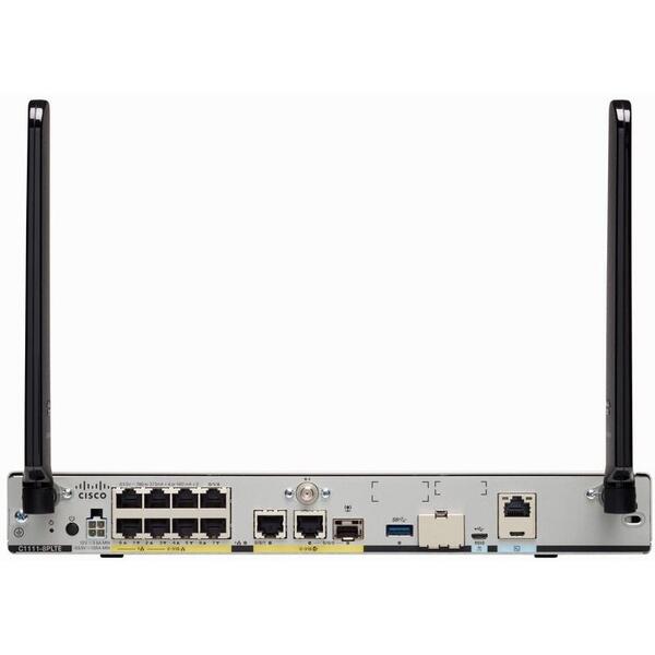Router Wireless Cisco ISR 1100 8 Ports Dual GE WAN