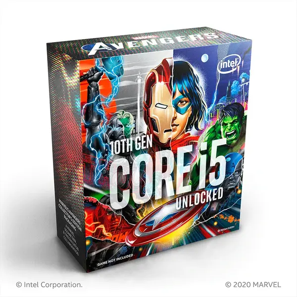 Procesor Intel Core i5 10600K 4.1GHz Socket 1200 Box Avengers Edition
