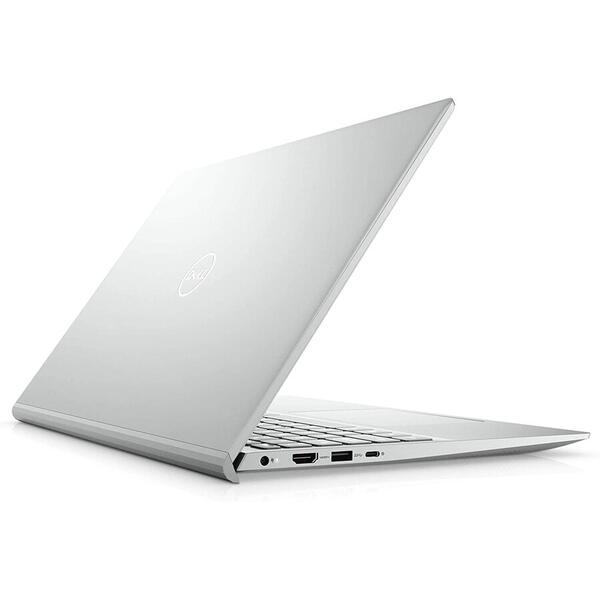 Laptop Dell Inspiron 5501, 15.6 inch FHD, Intel Core i7-1065G7, 8GB DDR4, 512GB SSD, GeForce MX330 2GB, Win 10 Home, Platinum Silver, 3Yr CIS